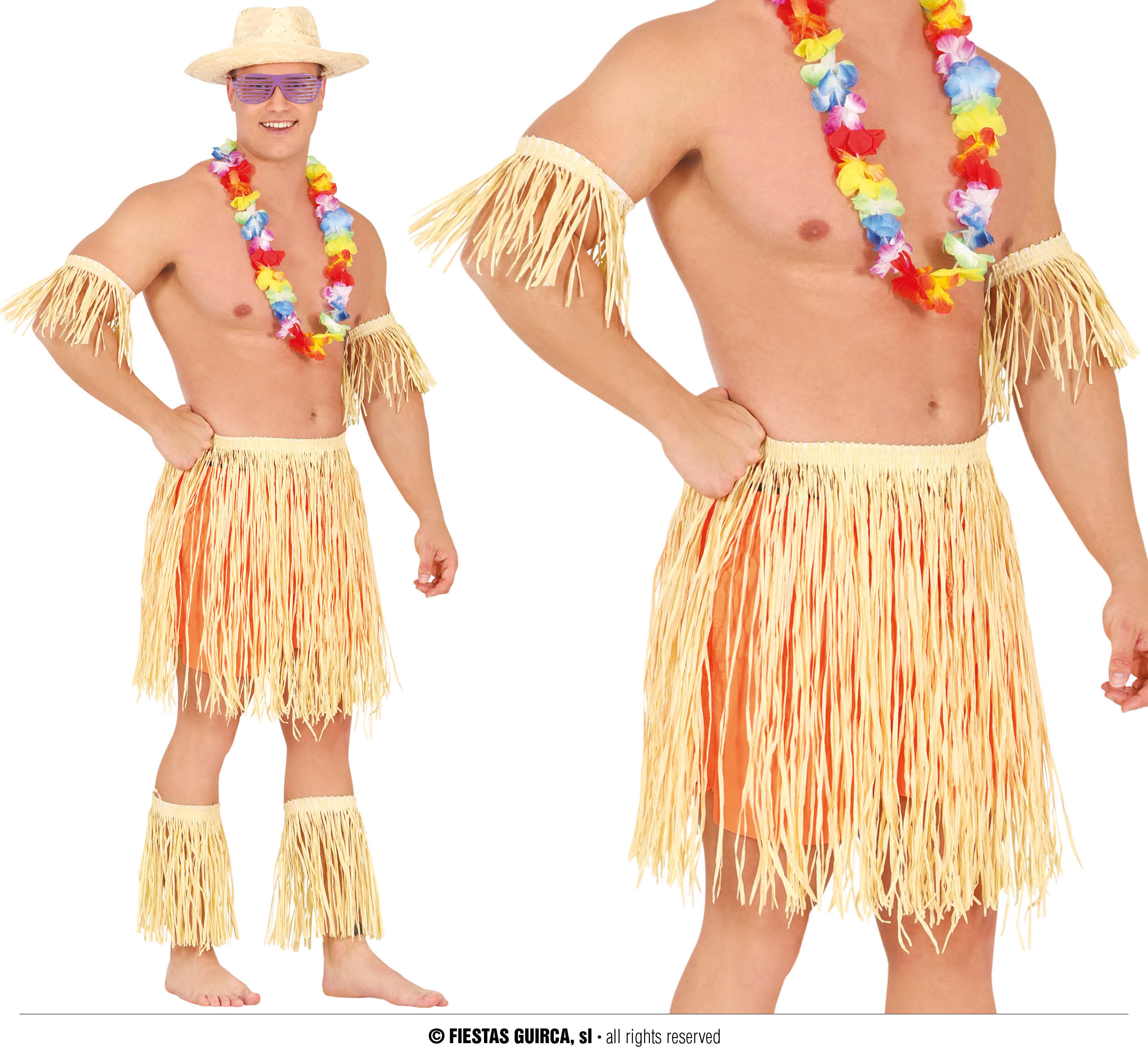 Guirca Costum hawaiian set