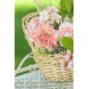 bunch of 3 pink ranunculus 32cm