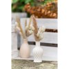 mini white ceramic twisted vase dia 4 5cm x 8 5cm (1)