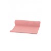 table runner cotton embossed pink lady 26cm x 3m