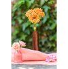 Sklenená váza Samba - Tangerine 5 x 14,5 cm