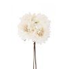 Zväzok umelých krémových kvetov 26 cm