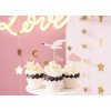 Ozdoby na cupcake - Bocian ružový, 7 ks