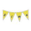 Personalizovaná girlanda - Lemon party