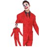 Pánsky kostým - Joker červený (Rozmiar - dorosły S)