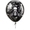 Sada latexových balónov - Kostry 30 cm 10 ks