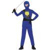 Detský chlapčenský kostým - Modrý Ninja bojovník