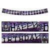 Papierová girlanda Happy Birthday - Wednesday 200 cm