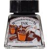 Kresliaci atrament hnedý 14ml Winsor & Newton