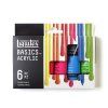 Sada akrylových farieb 6x22ml fluorescentná Liquitex