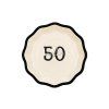 Papierové taniere - ''Hello 50'' 18 cm