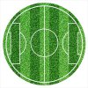 231137 DISCO COMESTIBLE TARTA FUTBOL ZERO 20CM 3