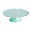 Stojan na tortu s vlnitým okrajom - Mint 27,5 cm