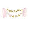 Banner Happy Birthday - Jednorožec 230 x 17,5 cm