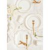 Papierové poháre - Biele s ornamentom 220 ml
