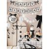 Banner Happy Birthday - Mašličky 100 cm