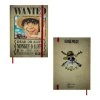 Zápisník s pevnou väzbou Luffy Wanted – One Piece
