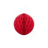 Papierová guľa červená 20 cm