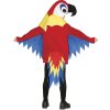 Detský kostým - Papagáj (Rozmiar - dzieci M: 115-123 cm)