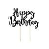 Ozdoba na tortu "Happy Birthday"