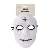 46517 3 biela maska muza s krizom