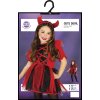 Detský kostým - Malá diablica (Rozmiar - dzieci S: 101-109 cm)