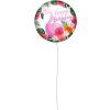 Fóliový balón - Plameniak Happy Birthday 46 cm