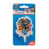 57501 3 narodeninova sviecka paw patrol 7 cm