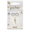 Odznak Harry Potter - Okuliare a jazva