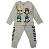 Chlapčenské pyžamo - Mickey Mouse svetlosivé (Rozmiar - dzieci 104)
