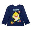 Chlapčenské tričko s dlhým rukávom - Baby Shark modré