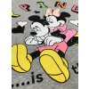 Dámske tričko - Minnie Mouse Hapiness sivé (Rozmiar - dzieci L)