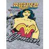 Dievčenské tričko - Wonder Woman sivé