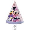Kompostovateľné Party klobúčiky Minnie 6 ks
