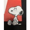 Chlapčenské tričko - Snoopy čierne (Rozmiar - dzieci 134)