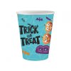 72042 1 papierove pohare halloween trick or treat 250 ml 6 ks