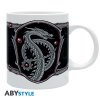 house of the dragon mug 320 ml silver dragon subli x2