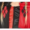 Dievčenský kostým - Harley Quinn červeno/čierny (Rozmiar - dzieci S: 101-109 cm)