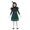 Detský dievčenský kostým - Zelené páža (Rozmiar - dzieci S: 101-109 cm)