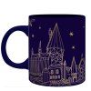 Hrnček Harry Potter - Zlatá strela tmavomodrý