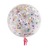 Balón s konfetami - mix 45 cm