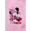 Dievčenský župan - Minnie Mouse, tmavo ružový