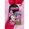 Dievčenský župan - Minnie Mouse, tmavo ružový