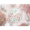 Fóliový balón - Flower bride 45 cm, biely