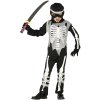 Detský chlapčenský kostým - Ninja kostra (Rozmiar - dzieci XL: 143-151 cm)