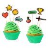Ozdoby na cupcakes - Minecraft
