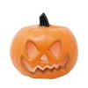 Dekorácia - Svietiaca tekvica 20 cm
