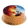 236039 DISCOS COMESTIBLES TARTA REY LEON ZERO 20CM 3