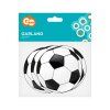 Papierová girlanda - Futbal 200 cm