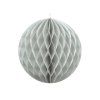 Papierová guľa - sivá 10 cm